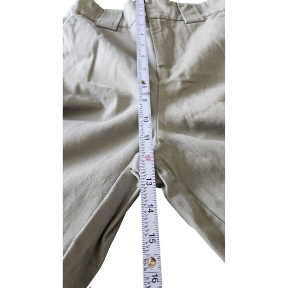 Aritzia Tna Trouser Pants Women's Size XS‎ Tan 100% Cotton Pockets High-Rise - Picture 6 of 7